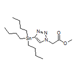Methyl 2-[4-(Tributylstannyl)-1H-1,2,3-triazol-1-yl]acetate
