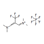 N-[3-(Dimethylamino)-2-(trifluoromethyl)allylidene]-N-methylmethanaminium Hexafluorophosphate(V)