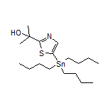 2-[5-(Tributylstannyl)-2-thiazolyl]-2-propanol