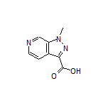 1-Methyl-1H-pyrazolo[3,4-c]pyridine-3-carboxylic Acid