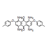 1,4,5,8-Tetraamino-2,7-bis(p-tolyloxy)anthracene-9,10-dione