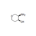 (3R,4S)-3-Aminotetrahydro-2H-pyran-4-ol