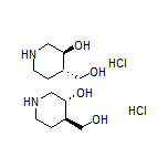 trans-4-(Hydroxymethyl)piperidin-3-ol Hydrochloride