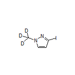 3-Iodo-1-methyl-d3-pyrazole