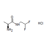 (S)-2-Amino-N-(2,2-difluoroethyl)propanamide Hydrochloride