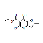 Ethyl 5,7-Dihydroxy-2-methylthieno[3,2-b]pyridine-6-carboxylate