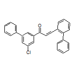 3-(2-Biphenylyl)-1-(5-chloro-3-biphenylyl)-2-propen-1-one
