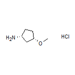 (1R,3S)-3-Methoxycyclopentanamine Hydrochloride