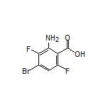 4-Bromo-3,6-difluoroanthranilic Acid