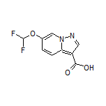 6-(Difluoromethoxy)pyrazolo[1,5-a]pyridine-3-carboxylic Acid