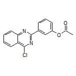 3-(4-Chloro-2-quinazolinyl)phenyl Acetate