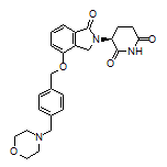 (S)-3-[4-[[4-(Morpholinomethyl)benzyl]oxy]-1-oxoisoindolin-2-yl]piperidine-2,6-dione