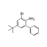 3-Bromo-5-(tert-butyl)biphenyl-2-amine
