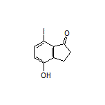 4-Hydroxy-7-iodo-1-indanone