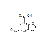 5-Formyl-2,3-dihydrobenzofuran-7-carboxylic Acid