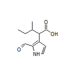 2-(2-Formyl-3-pyrrolyl)-3-methylpentanoic Acid