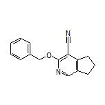 3-(Benzyloxy)-6,7-dihydro-5H-cyclopenta[c]pyridine-4-carbonitrile