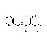 3-(Benzyloxy)-6,7-dihydro-5H-cyclopenta[c]pyridine-4-carboxylic Acid