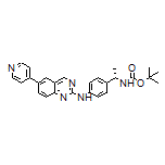 (S)-N-[4-[1-(Boc-amino)ethyl]phenyl]-6-(4-pyridyl)quinazolin-2-amine