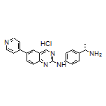 (S)-N-[4-(1-Aminoethyl)phenyl]-6-(4-pyridyl)quinazolin-2-amine Hydrochloride