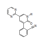 2-[2-Oxo-5-(2-pyrimidinyl)-1,2-dihydro-3-pyridyl]benzonitrile
