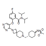 5-Fluoro-N,N-diisopropyl-2-[[4-[7-[[trans-4-(methylsulfonamido)cyclohexyl]methyl]-2,7-diazaspiro[3.5]nonan-2-yl]-5-pyrimidinyl]oxy]benzamide