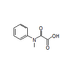 2-[Methyl(phenyl)amino]-2-oxoacetic Acid