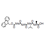 (S)-2-[(S)-2-[2-[2-(Fmoc-amino)acetamido]acetamido]-3-methylbutanamido]propanoic Acid