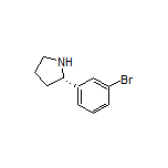 (S)-2-(3-Bromophenyl)pyrrolidine