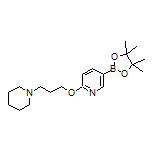 6-[3-(1-Piperidyl)propoxy]pyridine-3-boronic Acid Pinacol Ester