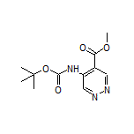 Methyl 5-(Boc-amino)pyridazine-4-carboxylate