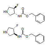 trans-N-Cbz-4-fluoropyrrolidin-3-amine