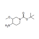 1-Boc-3-methoxypiperidin-4-amine