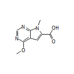 4-Methoxy-7-methyl-7H-pyrrolo[2,3-d]pyrimidine-6-carboxylic Acid
