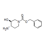 (3S,4S)-4-Amino-1-Cbz-piperidin-3-ol
