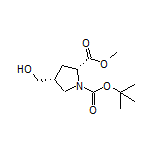 Methyl (2R,4R)-1-Boc-4-(hydroxymethyl)pyrrolidine-2-carboxylate