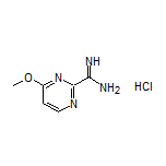 4-Methoxypyrimidine-2-carboximidamide Hydrochloride
