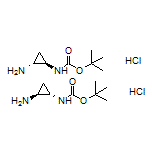 trans-N1-Boc-cyclopropane-1,2-diamine Hydrochloride