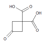 3-Oxocyclobutane-1,1-dicarboxylic Acid