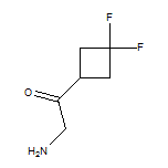 2-Amino-1-(3,3-difluorocyclobutyl)ethanone Hydrochloride