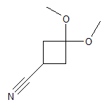 3,3-Dimethoxycyclobutanecarbonitrile