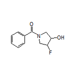 (3-Fluoro-4-hydroxypyrrolidin-1-yl)(phenyl)methanone