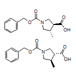 trans-1-Cbz-4-methylpyrrolidine-3-carboxylic Acid