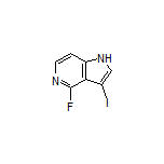 4-Fluoro-3-iodo-5-azaindole