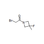 2-Bromo-1-(3-fluoro-3-methylazetidin-1-yl)ethanone