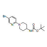 4-(Boc-amino)-1-(5-bromo-2-pyridyl)piperidine