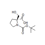 (S)-1-Boc-2-(hydroxymethyl)pyrrolidine-2-carboxylic Acid