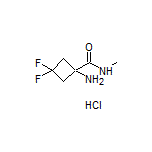 1-Amino-3,3-difluoro-N-methylcyclobutanecarboxamide Hydrochloride
