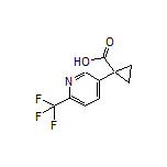 1-[6-(Trifluoromethyl)pyridin-3-yl]cyclopropanecarboxylic Acid