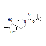 (3S)-8-Boc-4-hydroxy-3-methyl-2-oxa-8-azaspiro[4.5]decane